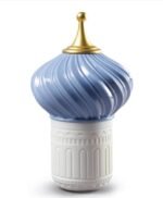 LLADRO Leylak Kubbeli Mum 1001 Gece, Beyaz - Leylak