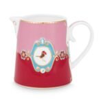 Pip Studio Love Birds Sütlük, Pembe / Kırmızı