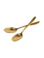 Spode Black Italian Çay Fincanı+Tabağı 2'li Kaşıklı - Görsel 3