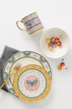 Anthropologie Garden Tile Butterfly Tabak-20cm - Görsel 3