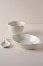 Anthropologie Gertrude Beyaz Kaşıklık - Görsel 3