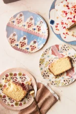 Anthropologie Renata 4'lü Tabak Set-Lime/20 cm - Görsel 4