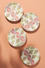 Anthropologie Renata 4'lü Tabak Set-Pembe/20 cm - Görsel 2