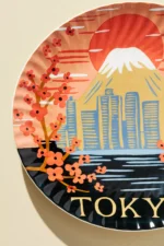 Anthropologie Rifle Paper Co Tabak/Tokyo-21cm - Görsel 2