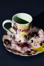 Anthropologie Livia Violet Kupa - Görsel 3