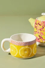 Anthropologie Tek Kişilik Çay Seti - Görsel 3