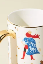 Anthropologie Rifle Paper Co Decaled Super Mom Kupa - Görsel 2