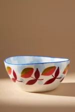 Anthropologie  Tivoli Bowl - Kırmızı/Mavi - Görsel 3