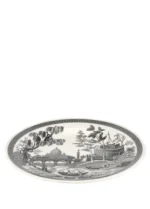 Spode Heritage Siyah Desenli Porselen Pasta Tabağı-20 cm - Görsel 2