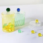 Klevering Amsterdam Spiral Yeşil Kavanoz-Ø 11 cm - Görsel 2