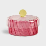 Klevering Amsterdam Spiral Pembe Kavanoz-Ø 11 cm