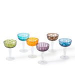 Pols Potten 'Cuttings Coupe' 6'lı Kadeh Set
