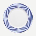 Pip Studio Royal Stripes Mavi Porselen Yemek Tabağı 26,5 cm