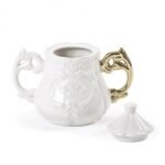 Seletti I-Coffee Renkli Kulplu Şekerlik-Gold - Görsel 2