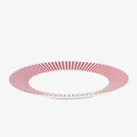 Pip Studio Royal Stripes Pembe Porselen Pasta Tabağı 17 Cm - Görsel 2