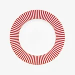 Pip Studio Royal Stripes Pembe Porselen Kahvaltı Tabağı 21 Cm