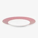 Pip Studio Royal Stripes Pembe Porselen Kahvaltı Tabağı 21 Cm - Görsel 2